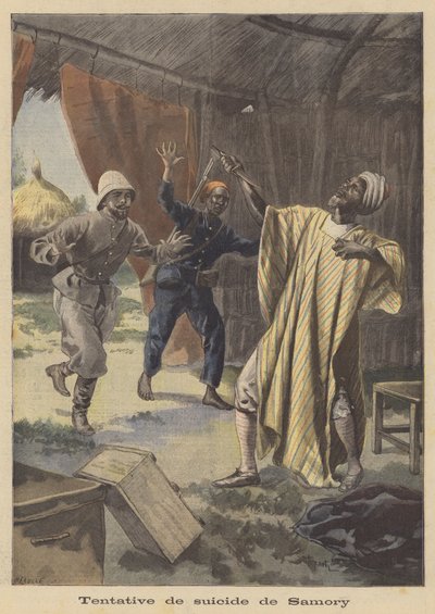 Tentative de suicide de Samory Touré - French School